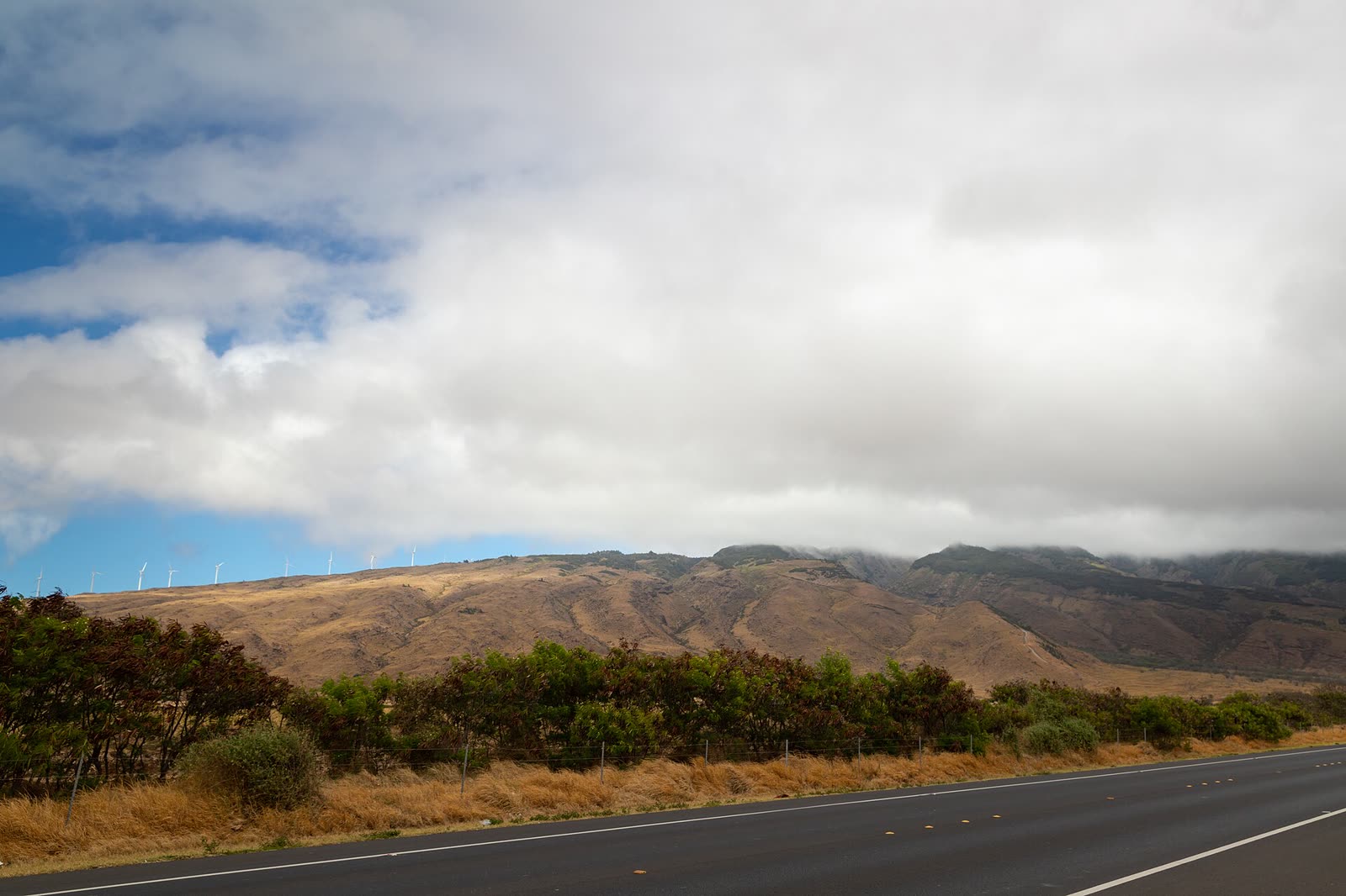 The West Maui Mountains above the coast
